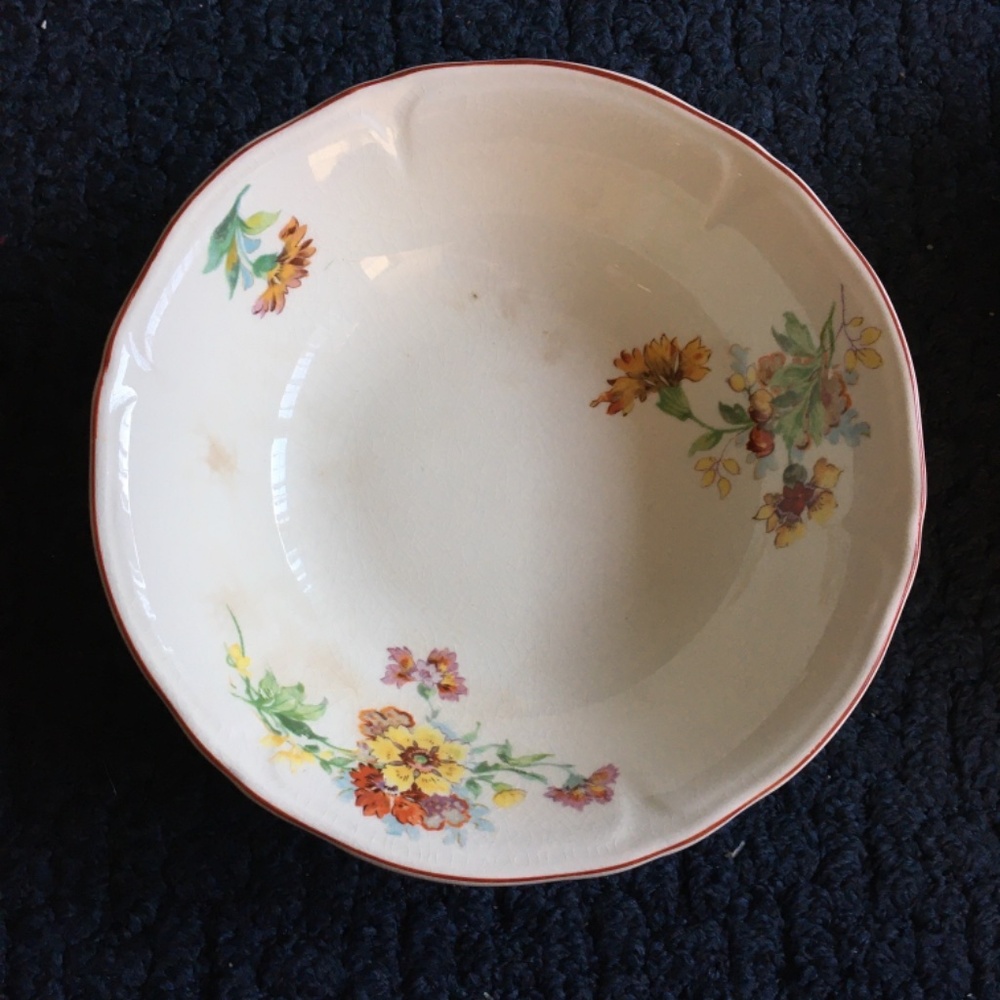 Vintage Dinner Bowls, Plate, and Salt and Pepper Shakers - Picture 2 of 14